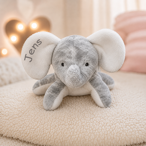 bambam olifant knuffel met naam