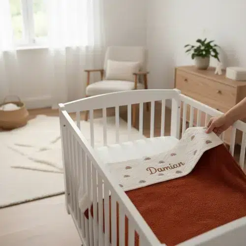 hydrofiel lakentje met naam